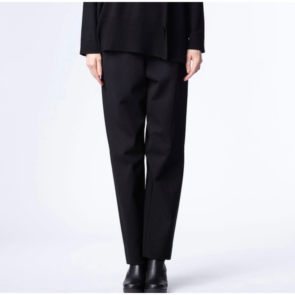 Oska Loni Knit Pull On Seamed Pant Tapered Elastic Waist Gray 2 (8 - 10)
